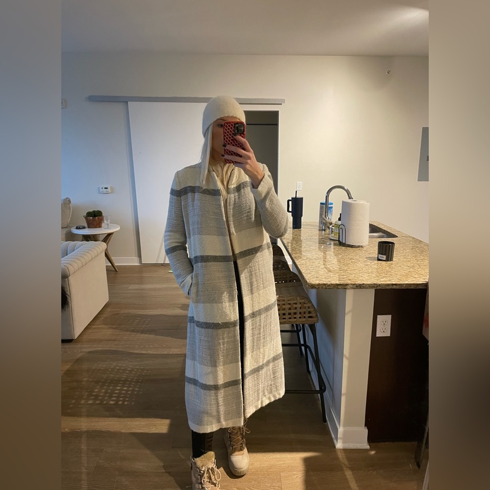 Zara full length duster